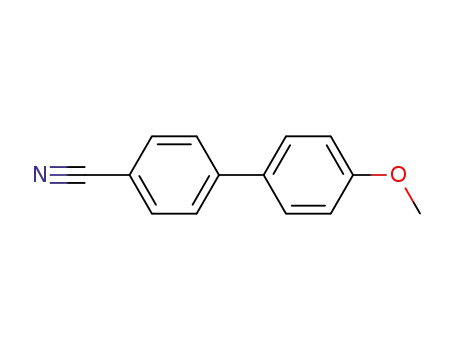 Molecular Structure of 58743-77-4 (4'-methoxy[1,1'-biphenyl]-4-carbonitrile)