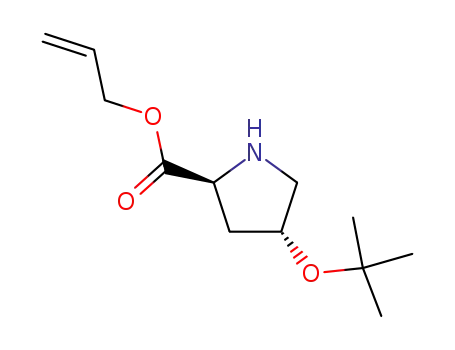 (2S,4R)-allyl 4-(tert-butoxy)pyrrolidine-2-carboxylate