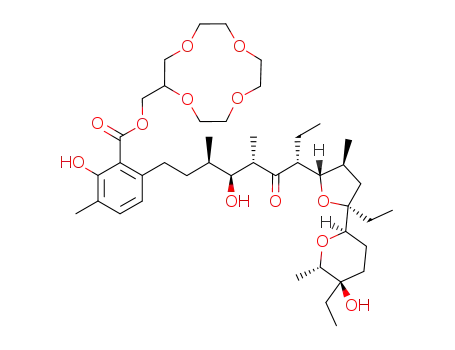 lasalocid ester with 2-(hydroxymethyl)-12-crown-4