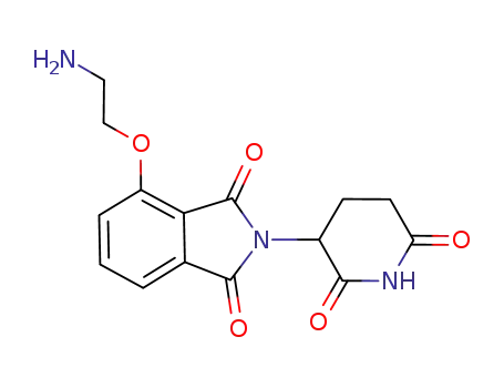 4-(2-aminoethoxy)-2-(2,6-dioxopiperidin-3-yl)isoindoline-1,3-dione