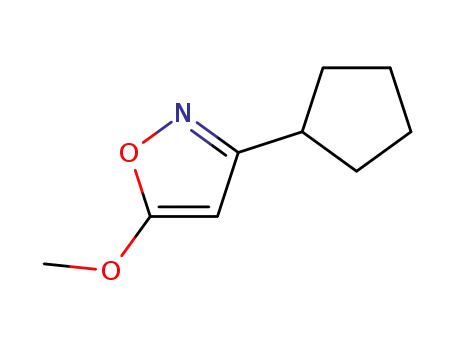 3-cyclopentyl-5-methoxy-isoxazole