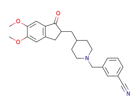 1-(3-cyanobenzyl)-4-[(5,6-dimethoxy-1-indanon)-2-yl]methylpiperidine