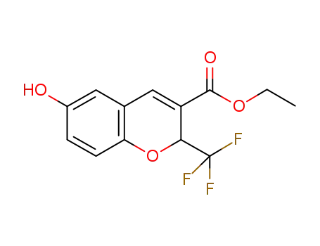 ethyl 6-hydroxy-2-(trifluoromethyl)-2H-chromene-3-carboxylate