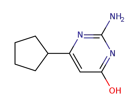 2-amino-6-cyclopentyl-4-hydroxypyrimidine