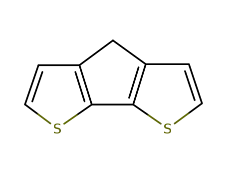 Molecular Structure of 389-58-2 (4H-Cyclopenta[2,1-b:3,4-b']dithiophene)