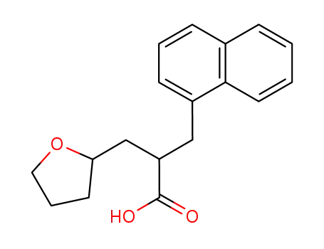 3-(Naphthalen-1-yl)-2-((tetrahydrofuran-2-yl)methyl)propanoic acid