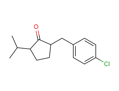 2-(4-chlorobenzyl)-5-(1-methylethyl)cyclopentanone