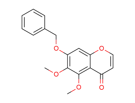 7-(benzyloxy)-5,6-dimethoxy-4H-chromen-4-one