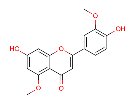 4H-1-Benzopyran-4-one,
7-hydroxy-2-(4-hydroxy-3-methoxyphenyl)-5-methoxy-