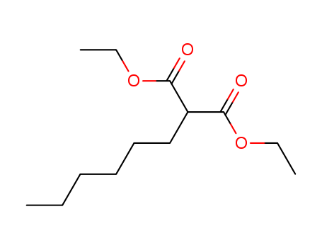 Propanedioic acid,2-hexyl-, 1,3-diethyl ester
