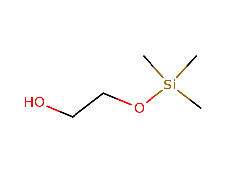 Molecular Structure of 4403-13-8 (2-TrimethylsilyloxyEthanol)