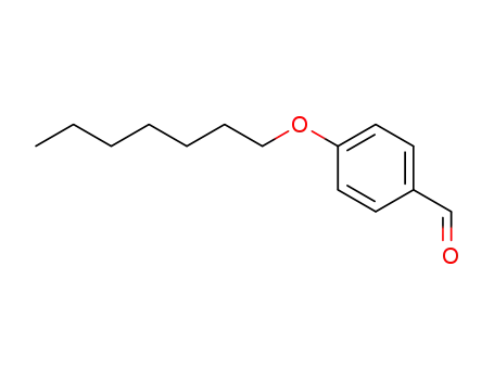 Molecular Structure of 27893-41-0 (4-N-HEPTYLOXYBENZALDEHYDE)