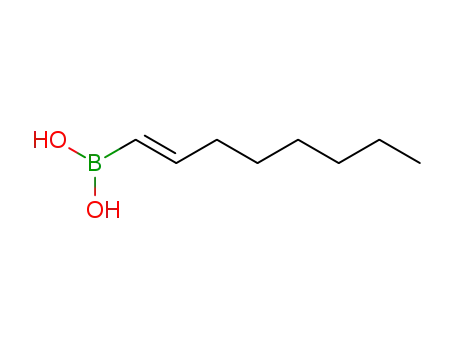 Molecular Structure of 42599-16-6 (E-1-OCTENYLBORONIC ACID)