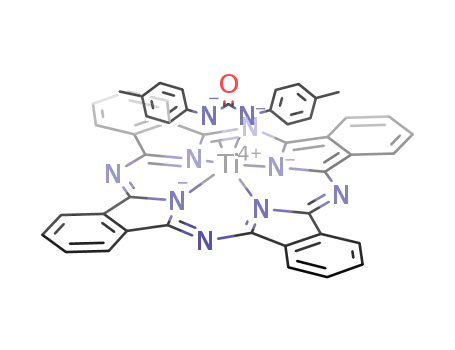 (N,N'-di(p-tolyl)ureato-κ2N,N')phthalocyaninatotitanium(IV)