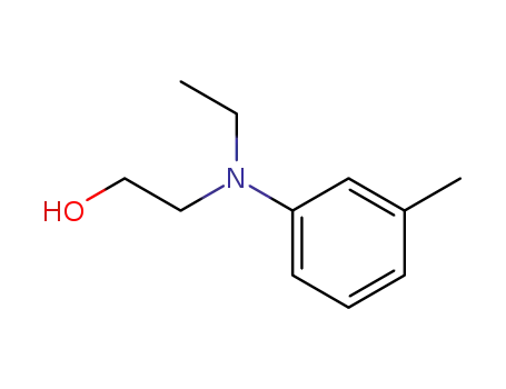 Molecular Structure of 91-88-3 (2-(N-Ethyl-m-toluidino)ethanol)