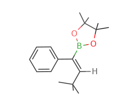 (Z)-2-(3,3-dimethyl-1-phenylbut-1-en-1-yl)-4,4,5,5-tetramethyl-1,3,2-dioxaborolane