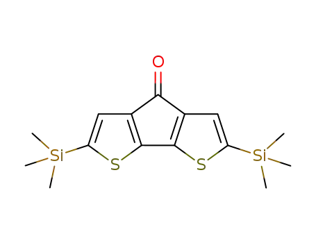 2,6-bis(trimethylsilyl)-4H-cyclopenta[2,1-b:3,4-b′]dithiophen-4-one