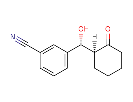 (2S,1'R)-2-[1'-hydroxy-1'-(3-cyanophenyl)methyl]cyclohexanone