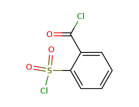Benzoyl chloride, 2-(chlorosulfonyl)-