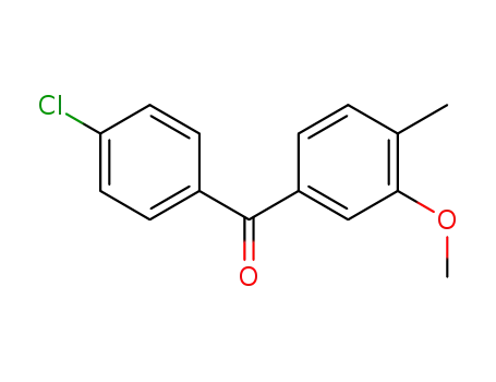 (4-chlorophenyl)(3-methoxy-4-methylphenyl)methanone