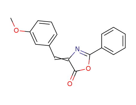 4-(3-methoxybenzylidene)-2-phenyloxazol-5(4H)-one