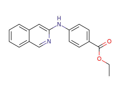 ethyl 4-(isoquinolin-3-ylamino)benzoate