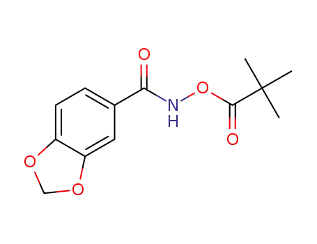 N-(pivaloyloxy) benzo[d][1,3]dioxole-5-carboxamide