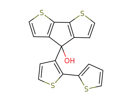4-(2,2’-bithiophen-3-yl)-4-hydroxycyclopenta[2,1-b;3,4-b’]dithiophene