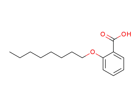 Molecular Structure of 27830-12-2 (2-n-Octyloxybenzoic acid)