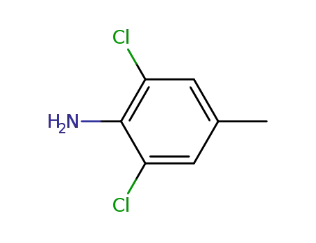 Molecular Structure of 56461-98-4 (2,6-dichloro-4-toluidine)