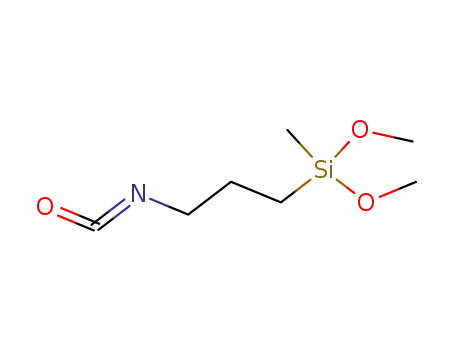 Molecular Structure of 26115-72-0 (Silane,(3-isocyanatopropyl)dimethoxymethyl)