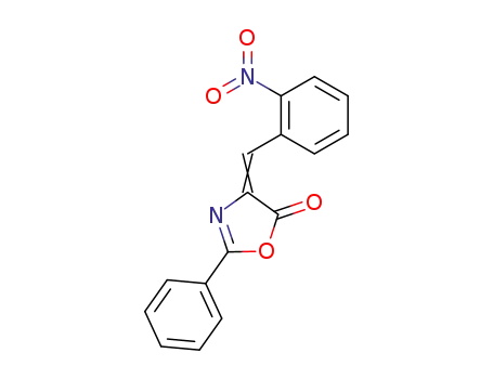 4-(2-nitrobenzylidene)-2-phenyl-5(4H)oxazolone
