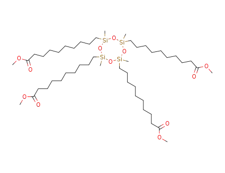 1,3,5,7-tetrakis(9-carboxynonyl)-1,3,5,7-tetramethylcyclotetrasiloxane tetramethyl ester