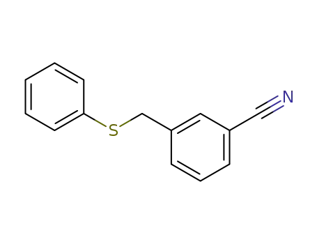 (3-Cyan-benzyl)-phenyl-sulfid