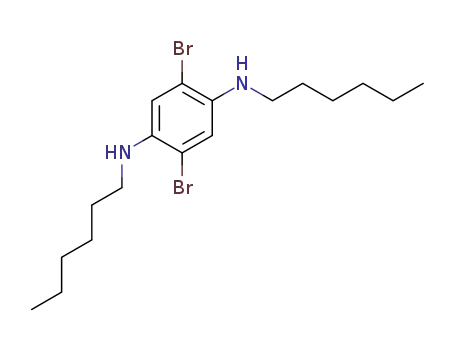 2,5-dibromo-N1,N4-dihexylbenzene-1,4-diamine