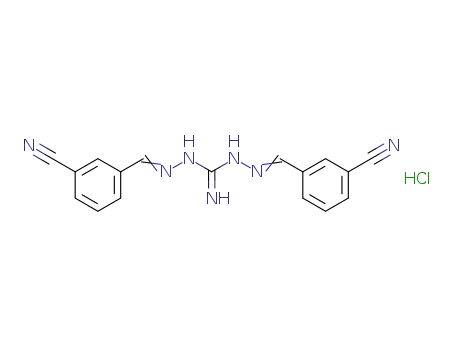 2,2'-bis[(3-cyanophenyl)methylene]carbonimidic dihydrazide monohydrochloride