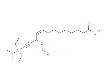 methyl (9Z)-11-(methoxymethoxy)-13-(triisopropylsilyl)tridec-9-en-12-ynoate