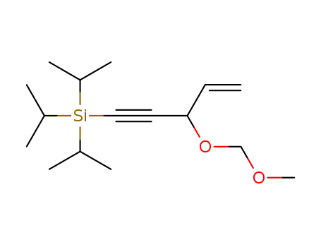 3-(methoxymethoxy)-5-(triisopropylsilyl)pent-1-en-4-yne