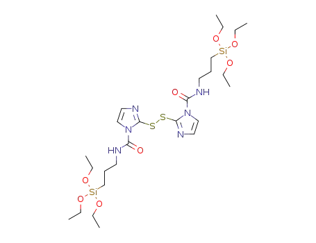 2,2'-dithiobis{1-[3-(triethoxysilyl)propylcarbamoyl]-1H-imidazole}