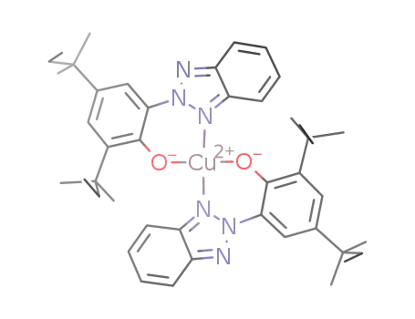 bis[2-(2H-benzotriazol-2-yl)-4,6-di-tert-pentylphenolato]copper(II)