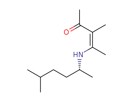 (R,Z)-3-methyl-4-((5-methylhexan-2-yl)amino)pent-3-en-2-one