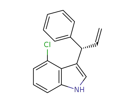 (S)-4-chloro-3-(1-phenylallyl)-1H-indole