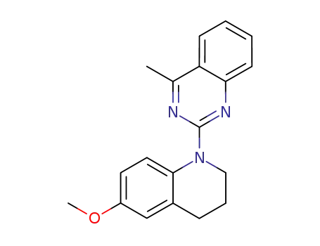 2-(6-methoxy-3,4-dihydro-2H-[1]quinolyl)-4-methyl-quinazoline