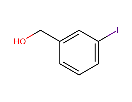Molecular Structure of 57455-06-8 (3-IODOBENZYL ALCOHOL)