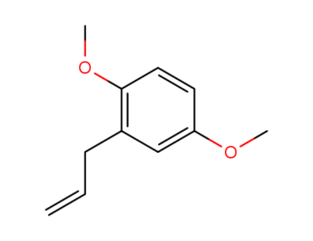 19754-22-4,3-(2,5-DIMETHOXYPHENYL)-1-PROPENE,1,4-Dimethoxy-2-propenylbenzene;2-Allyl-hydrochinon-dimethylaether;2-allyl-1,4-dimethoxy-benzene;1,4-dimethoxy-2-(prop-2-en-1-yl)benzene;Benzene,1,4-dimethoxy-2-(1-propenyl);1-(2,5-dimethoxyphenyl)-2-propene;Benzene,1,4-dimethoxy-2-(2-propenyl);Benzene,1,4-dimethoxy-2-propenyl;allyl-1,4-dimethoxybenzene;3-(2,5-DIMETHOXYPHENYL)-1-PROPENE;1,4-dimethoxy-2-(2-propenyl)benzene;2,5-dimethoxyallylbenzene;