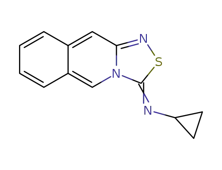 N-(3H-[1,2,4]thiadiazolo[4,3-b]isoquinolin-3-ylidene)cyclopropanamine