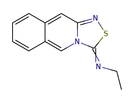 N-(3H-[1,2,4]thiadiazolo[4,3-b]isoquinolin-3-ylidene)ethanamine