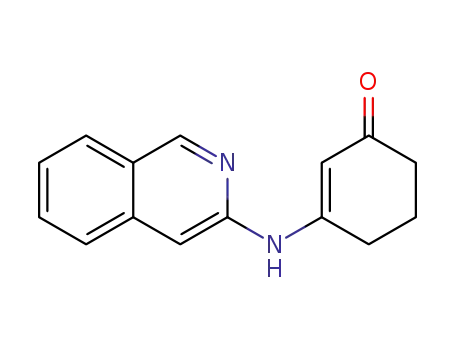 3-(isoquinolin-3-ylamino)cyclohex-2-en-1-one