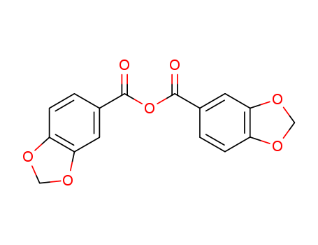 6938-53-0,benzo[1,3]dioxole-5-carbonyl benzo[1,3]dioxole-5-carboxylate,1,3-Benzodioxole-5-carboxylicacid, anhydride (9CI); Piperonylic anhydride (5CI); NSC 53974