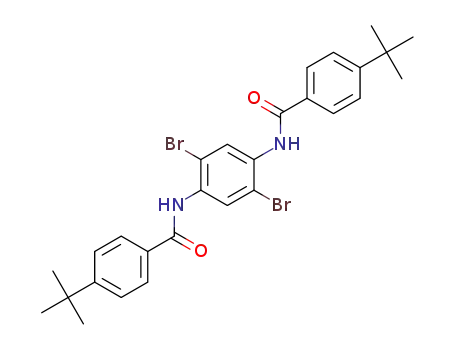 N,N'-(2,5-dibromo-1,4-phenylene)bis(4-(tertbutyl)benzamide)
